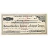 Image 1 : Bodie and Hawthorne Telephone and Telegraph Stock, J S Cain Signature [193661]
