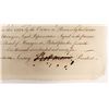 Image 2 : Robert Morris Signature on a Stock, 1795 [192208]