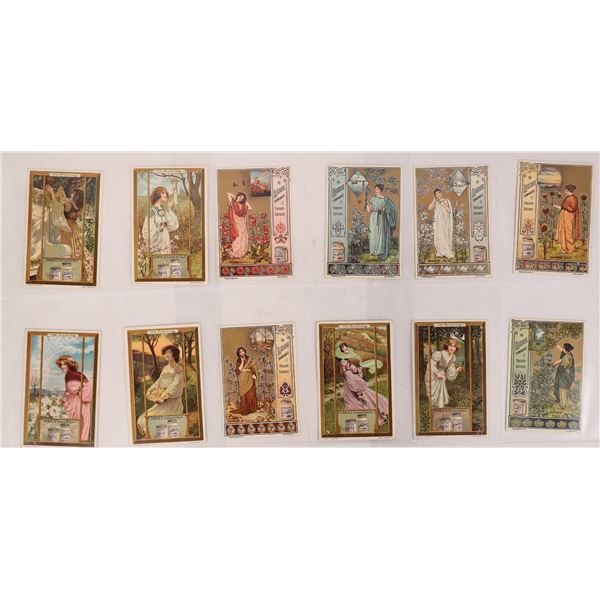 Art Nouveau - Advertising Postcards 1900-20s, (12) [186190]