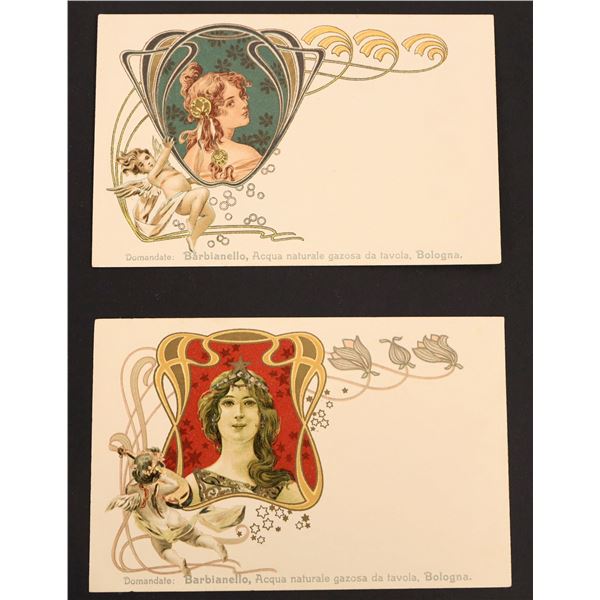 Art Nouveau - Advertising Postcards, c1900-10 [188167]