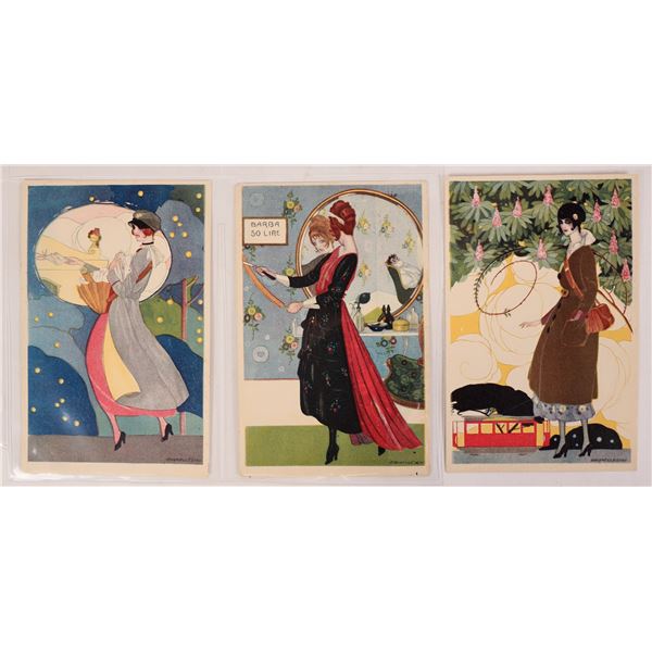 Art Nouveau - Brunelleschi Postcards 1920s (3) [186489]