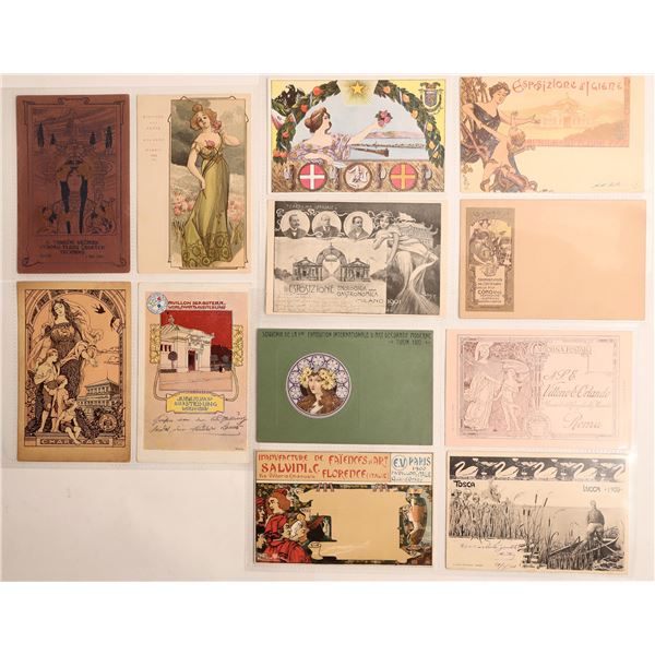 Art Nouveau - Expos Postcards 1898-1924 (12) [186188]