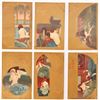 Image 1 : Art Nouveau - Kirchner Postcards 1900 (6) XRARE! [186193]