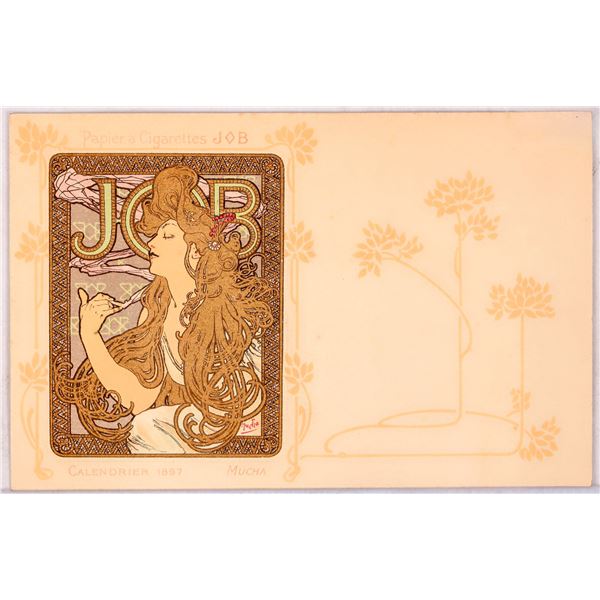 Art Nouveau - Mucha-15, Postcard  1897 [186000]