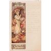 Image 1 : Art Nouveau - Mucha-32, Postcard  1909 [186017]