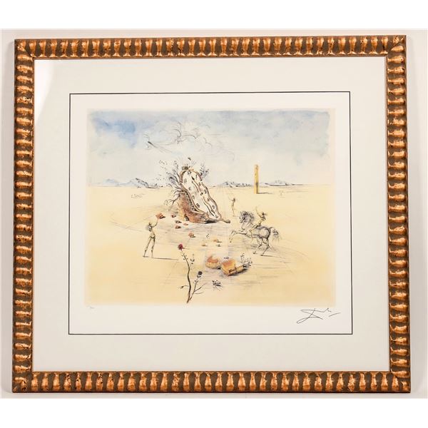 Salvador Dali: Divine Comedy Series Cosmic Horseman Giclee [189719]