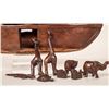 Image 3 : Wood Hand Carved Noah's Ark & Animals [179044]