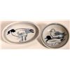 Image 1 : Ward Signed Artwork: Ducks/Goose on Stoneware Platters 1978 [184001]