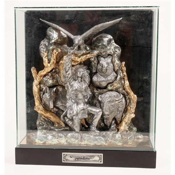 Michael Ricker Sculpture, Medicine Spirits [190521]