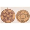 Image 2 : Vintage African Polychrome Woven Trays [186528]