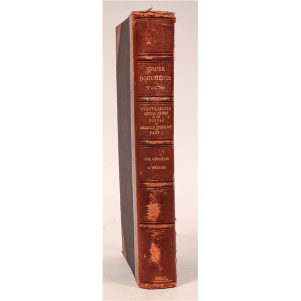 Bureau American Ethnology 22nd Report, 1904 [182511]