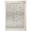 Image 1 : Daily Oregon Statesman, Custer Killed!, 1876 [193679]