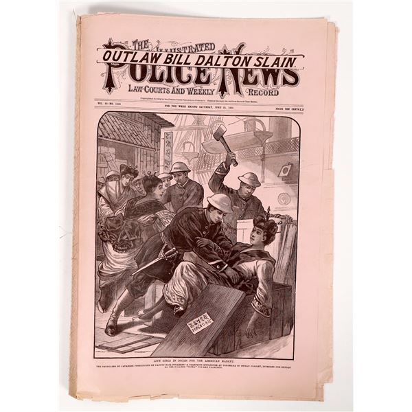 Illustrated Police News, Outlaw Bill Dalton Slain [193867]