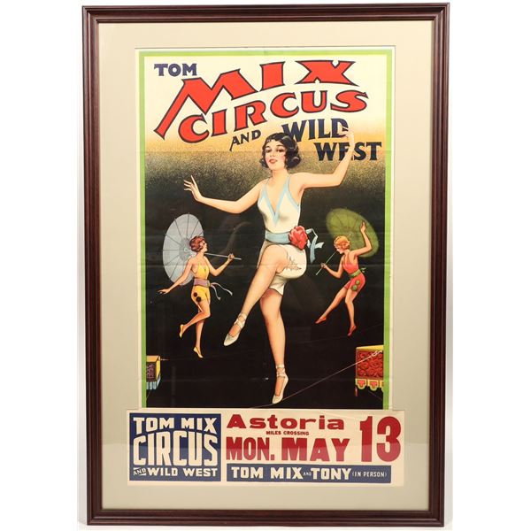 Tom Mix Circus and Wild West Show Broadside c1935-38 [190076]