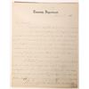 Image 1 : Lincoln: Treasury Department Secretaries Letter [182509]