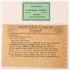Image 1 : JFK Assassination-Funeral Telegram, House of Reps. and Ticket, 1963 [181854]