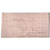 Image 2 : Vice President-Henry Wilson Cut Square Autograph [184150]