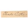 Image 1 : VP Charles Curtis Autograph, c1920s-30s [183246]