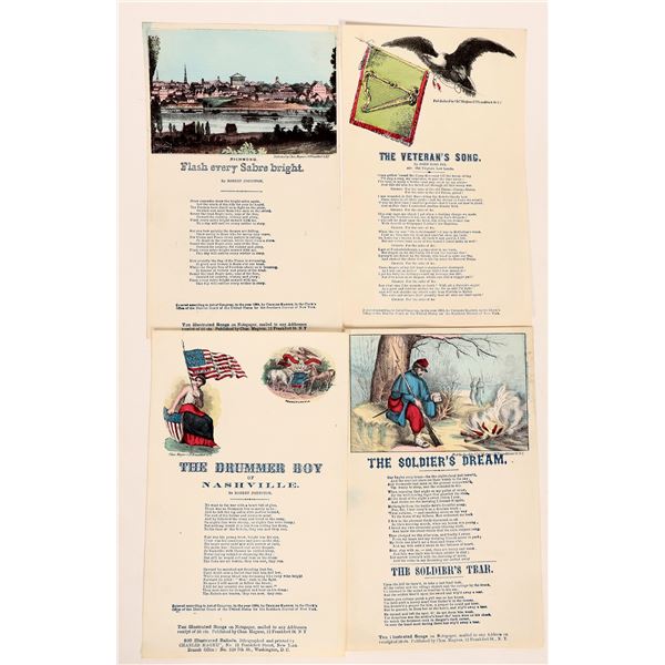 Civil War Patriotic Songsheets, 4 [182458]