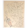 Image 2 : WW 2 Letter, 242 Infantry Regiment with Caricature, 1945 [189448]