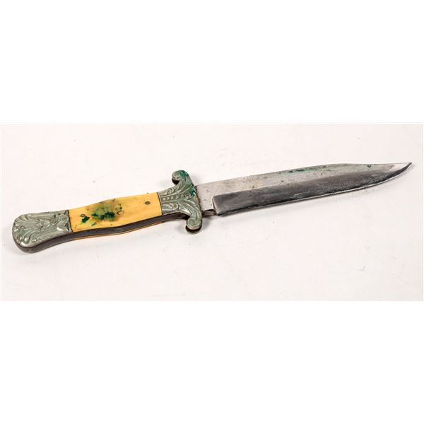 Wostenholm & Son Washington Works Bowie Knife with Sheath 1848-1870's [193357]