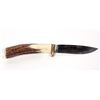 Image 1 : Ted Dowell Custom Hunter Knife with Sheath [194226]