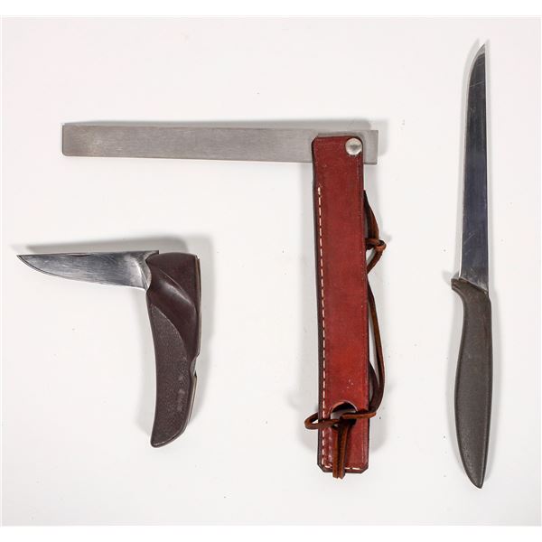 Gerber Folder, Fillet Knife and Sharpening Stone [194223]