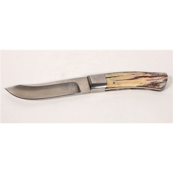 Jim Sornberger Nessmuk Sheath Knife Giraffe Bone Scales [193379]