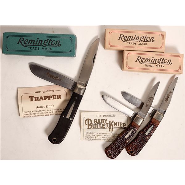 Remington Bullet Knives (3) [183323]