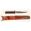 Image 1 : US M3 Fighting Knife with Viner Sheath dated 1943  [191767]