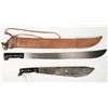 Image 1 : WW2 Legitimus Collins & Co. and Corneta Centroamericano Machetes (2) [193378]
