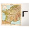 Image 1 : WW2 Navy Pilot Survival Knife Colonial Rhode Island Folder and Map of France [193355]