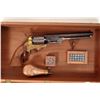 Image 1 : Replica Colt 1851 Revolver in a Shadowbox [189850]