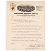 Image 1 : Winchester Repeating Arms Co. Letterhead signed by Winchester Bennet V.P. [150528]