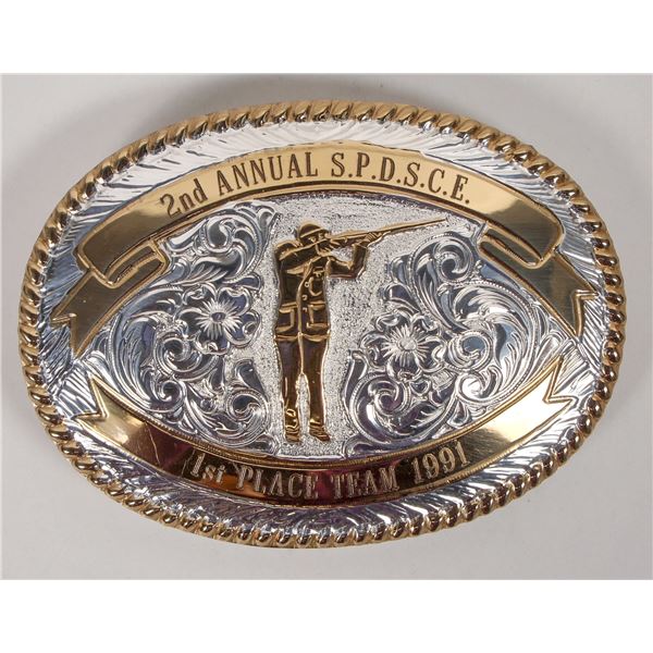 Shooting Competition First Place Belt Buckle [193592]