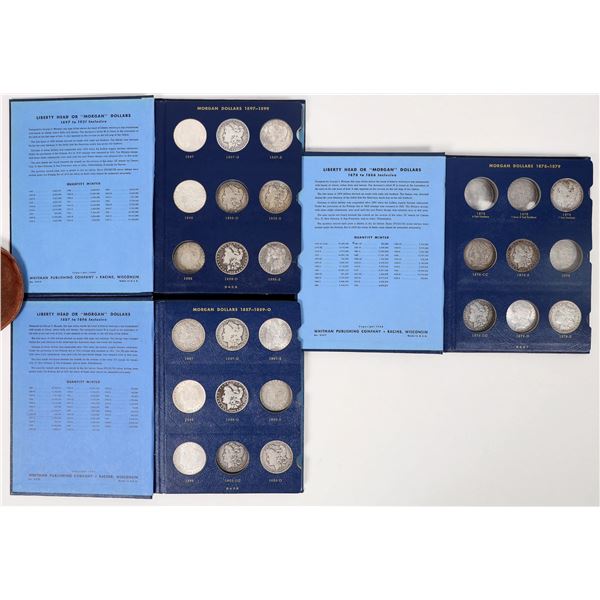 Morgan Dollar Three Album Collection (56 coins) [193810]