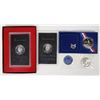 Image 1 : Eisenhower Dollars: Proof & Uncirculated (3)/Liberty Silver Dollar [193986]