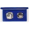 Image 2 : U. S. Liberty Coins: Statue of Liberty Silver Dollar & Half [193804]
