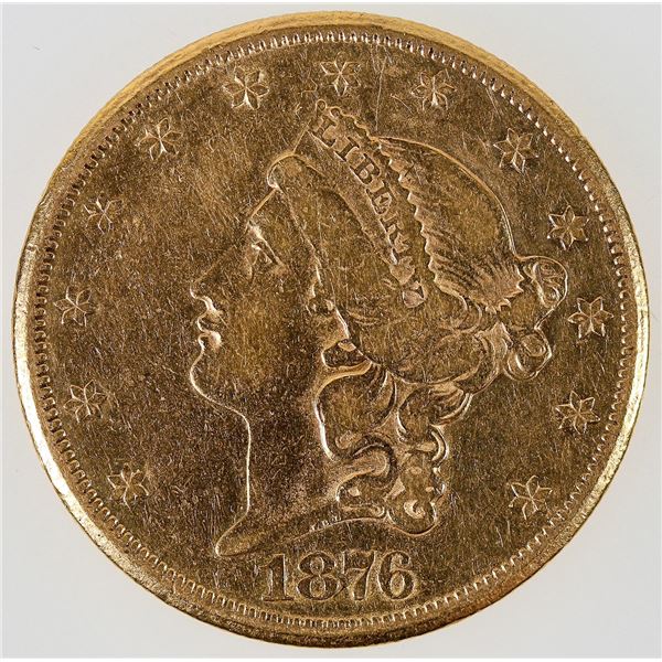 U.S. Liberty Head $20 Gold Piece: 1876-CC [193823]