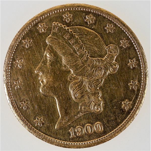 U. S. Liberty Head $20  Gold Piece: 1900-S [193824]