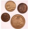Image 2 : Modern U.S. Large Yellow Bronze Military Themed Medals (4) [155132]
