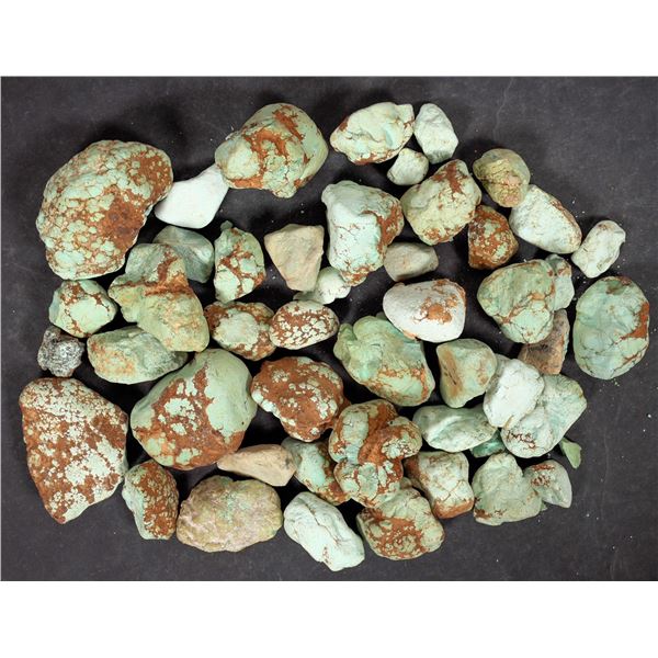 Turquoise Stream Cobbles, No. 8 Mine of Nevada [194000]