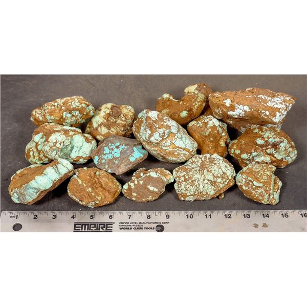 Large Turquoise Nuggets, No. 8 Mine of Nevada [193641]