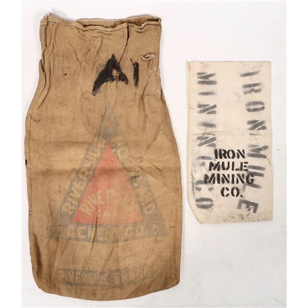 Antique Cement/Mining Bags, c. 1910s-1920s [193223]