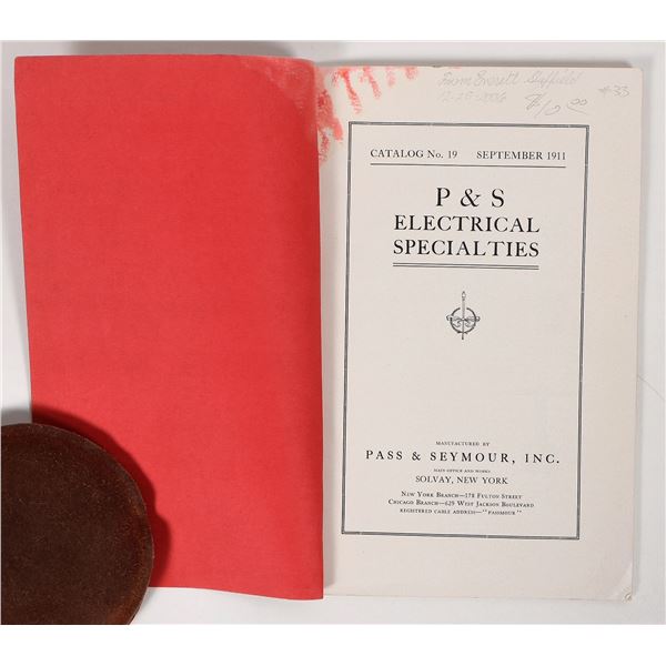 Montana Electric Co. Equipment Catalog 1911 [193601]