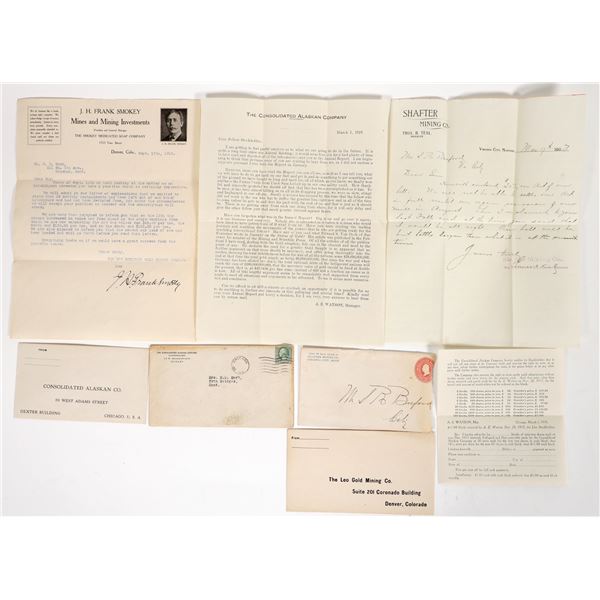 Alaska, Montana and Colorado Mining Ephemera [194150]