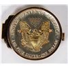 Image 1 : Gold Plated Silver Eagle Money Clip [193809]