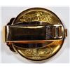 Image 2 : Gold Plated Silver Eagle Money Clip [193809]