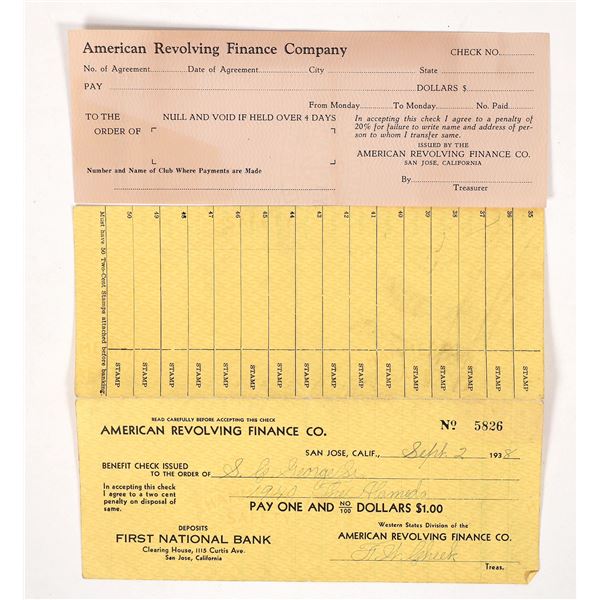 American Revolving Finance Company Scrip (2) [193585]