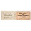 Image 1 : Virginia City Hotel Paper Token Pair [194110]